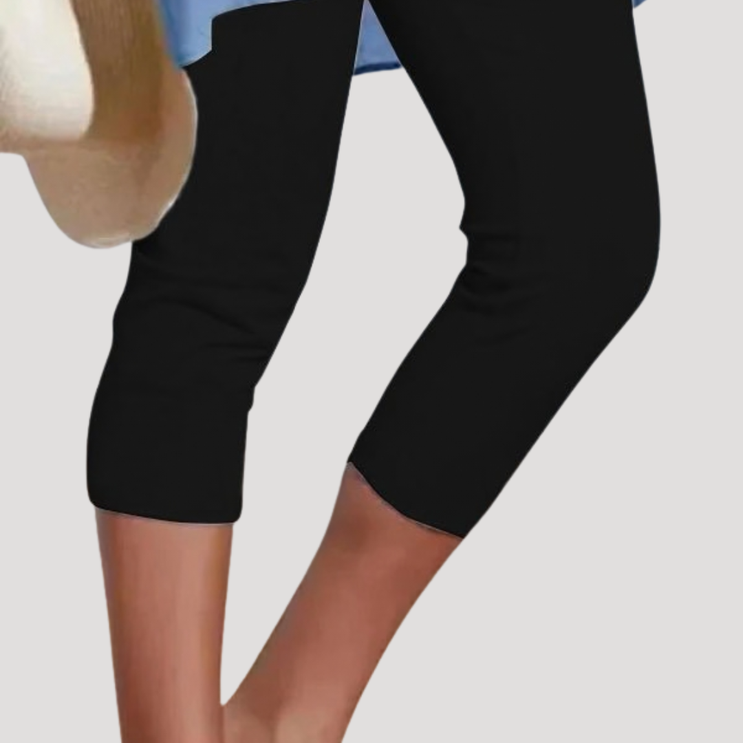 Brunhilde | Damen Capri Leggings 3/4 Länge