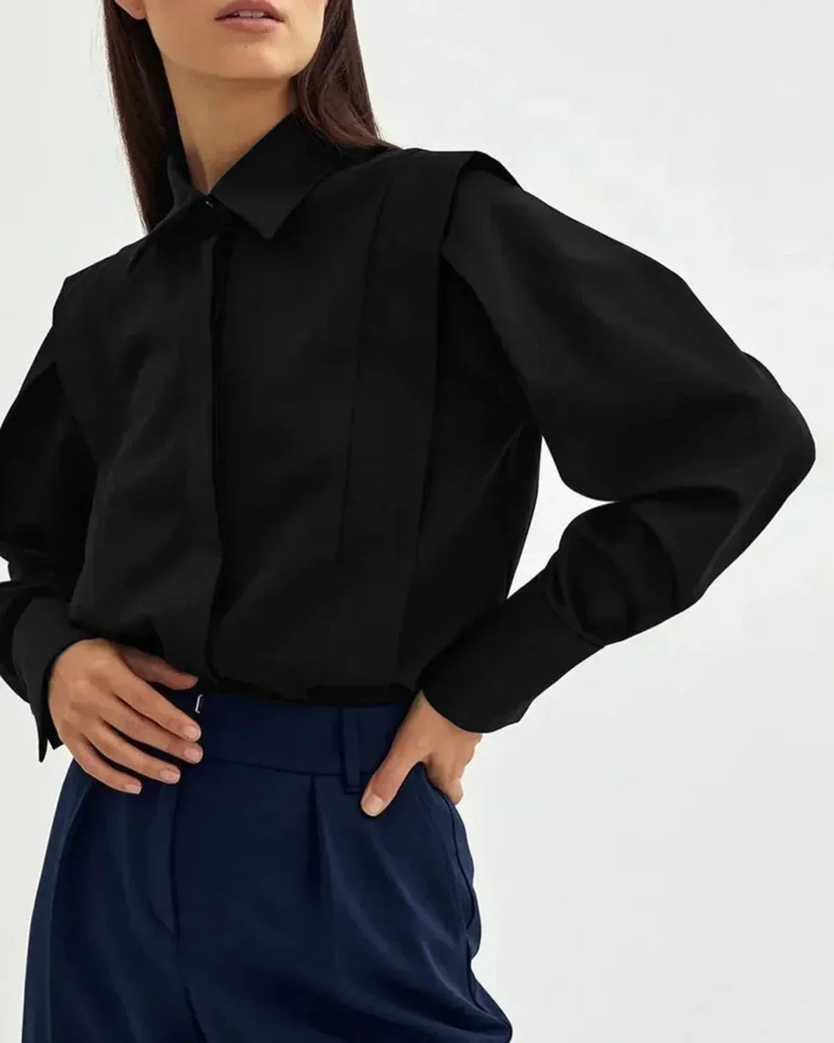 Zelda | Damen Hemd Gerader Schnitt Knopfleiste Locker – Damenhemd Oversize 2026