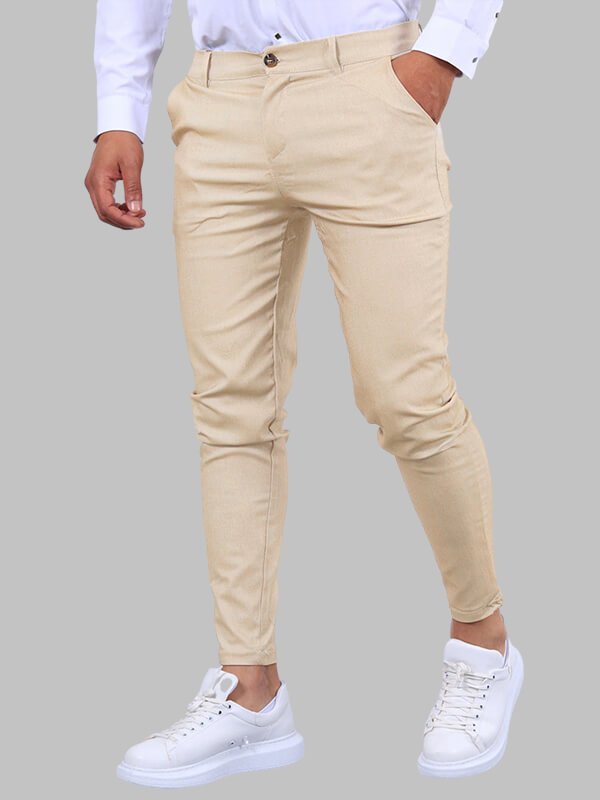 Chinohose Herren Slim Fit