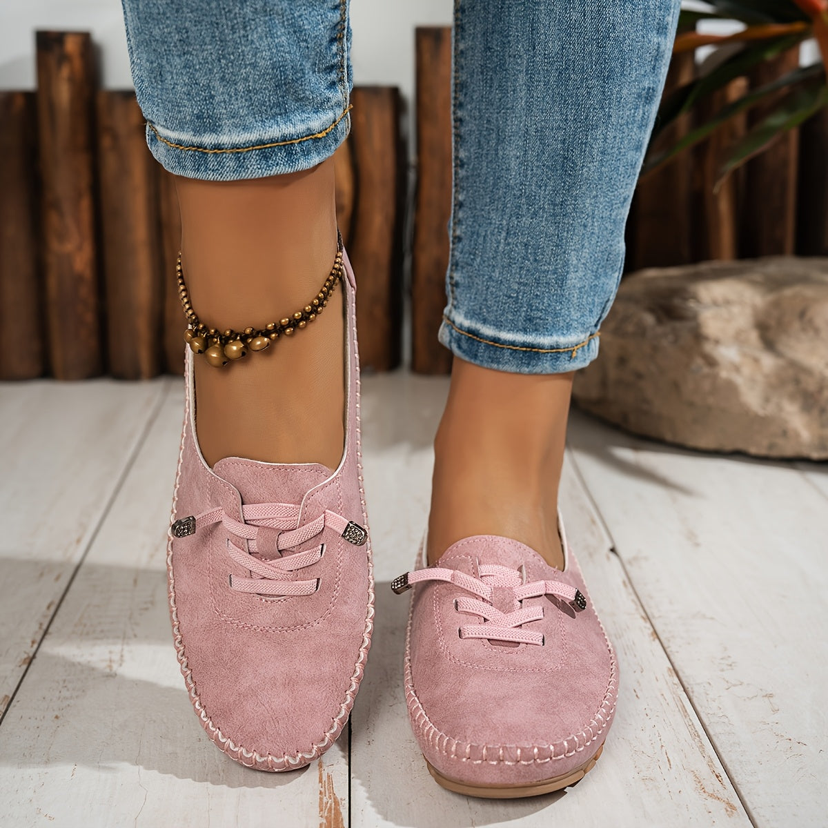 Cordania | Damen Komfort Schnür Loafer