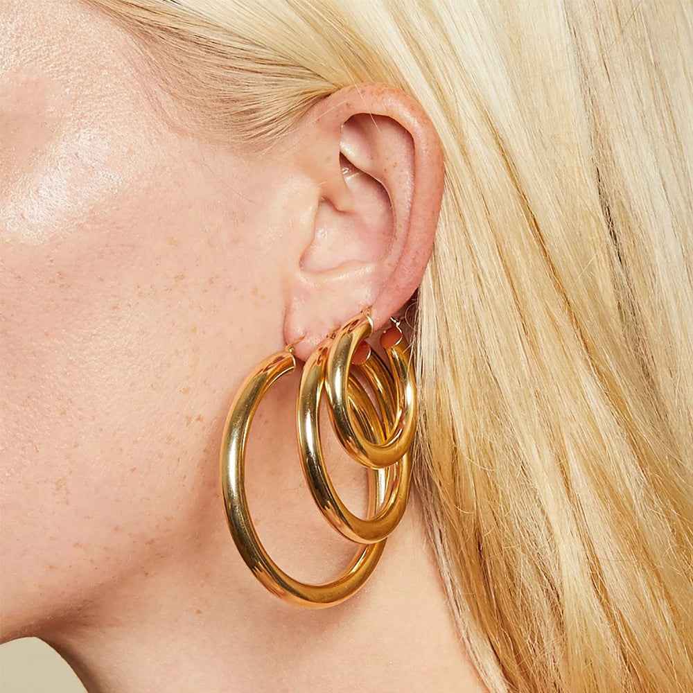 Creolen Set Gold