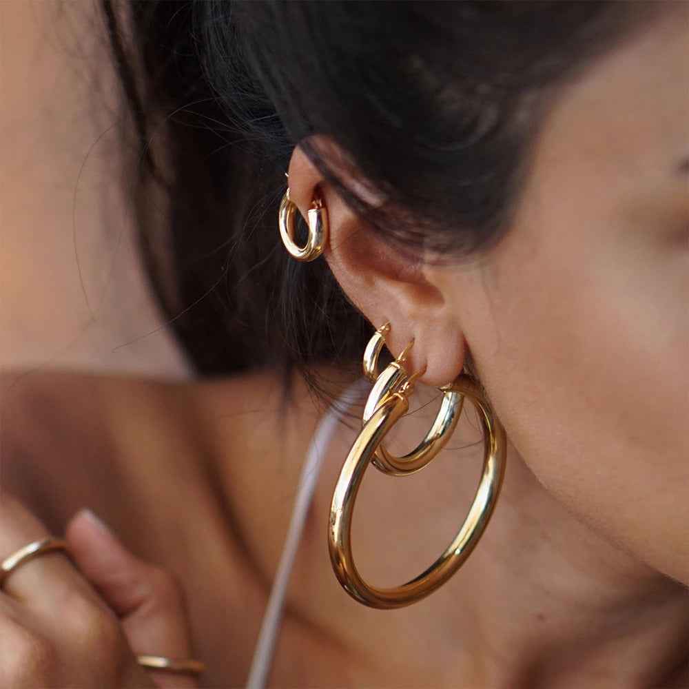 Creolen Set Gold