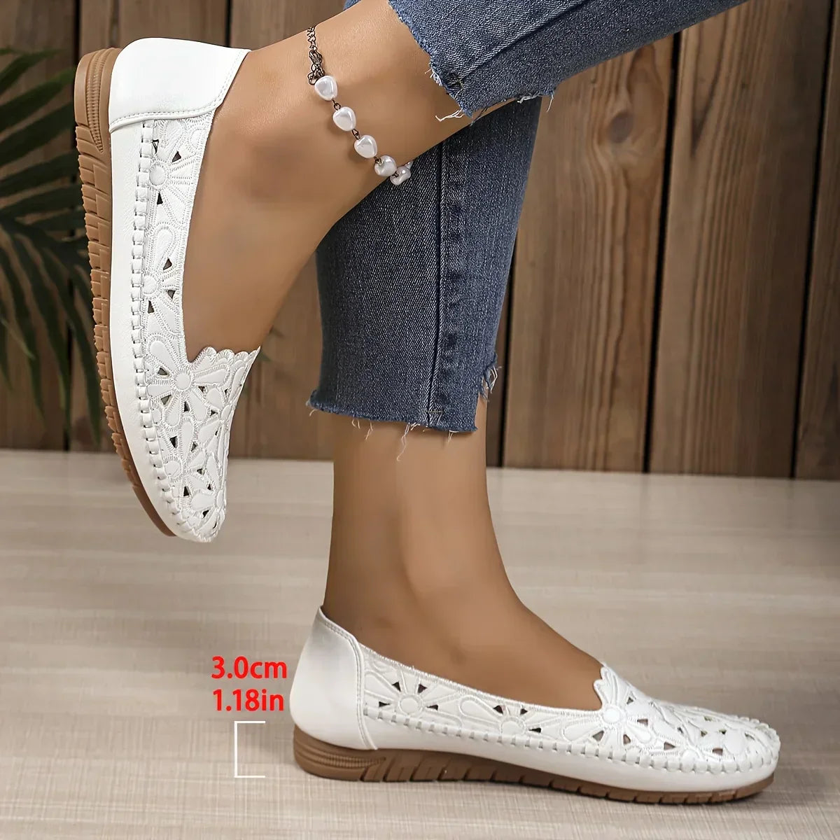 Inessa – Modische Orthopädische Schuhe Mit Ausschnitte