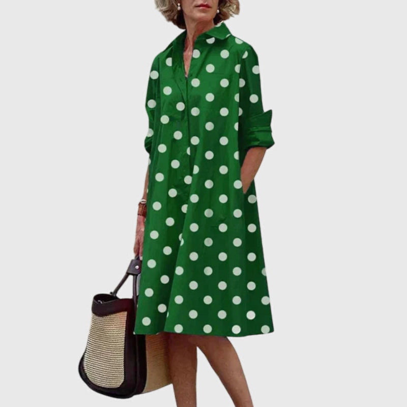 Oshadi - Elegantes Mini Kleid Mit Tasche