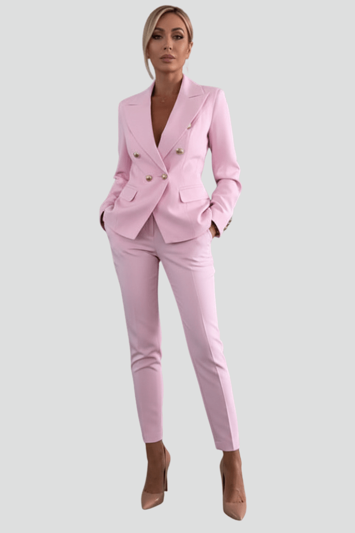 Damen Blazer Hosen Set