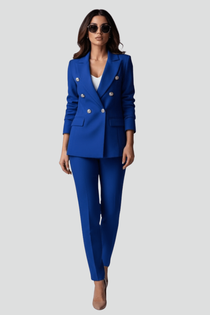 Damen Blazer Hosen Set