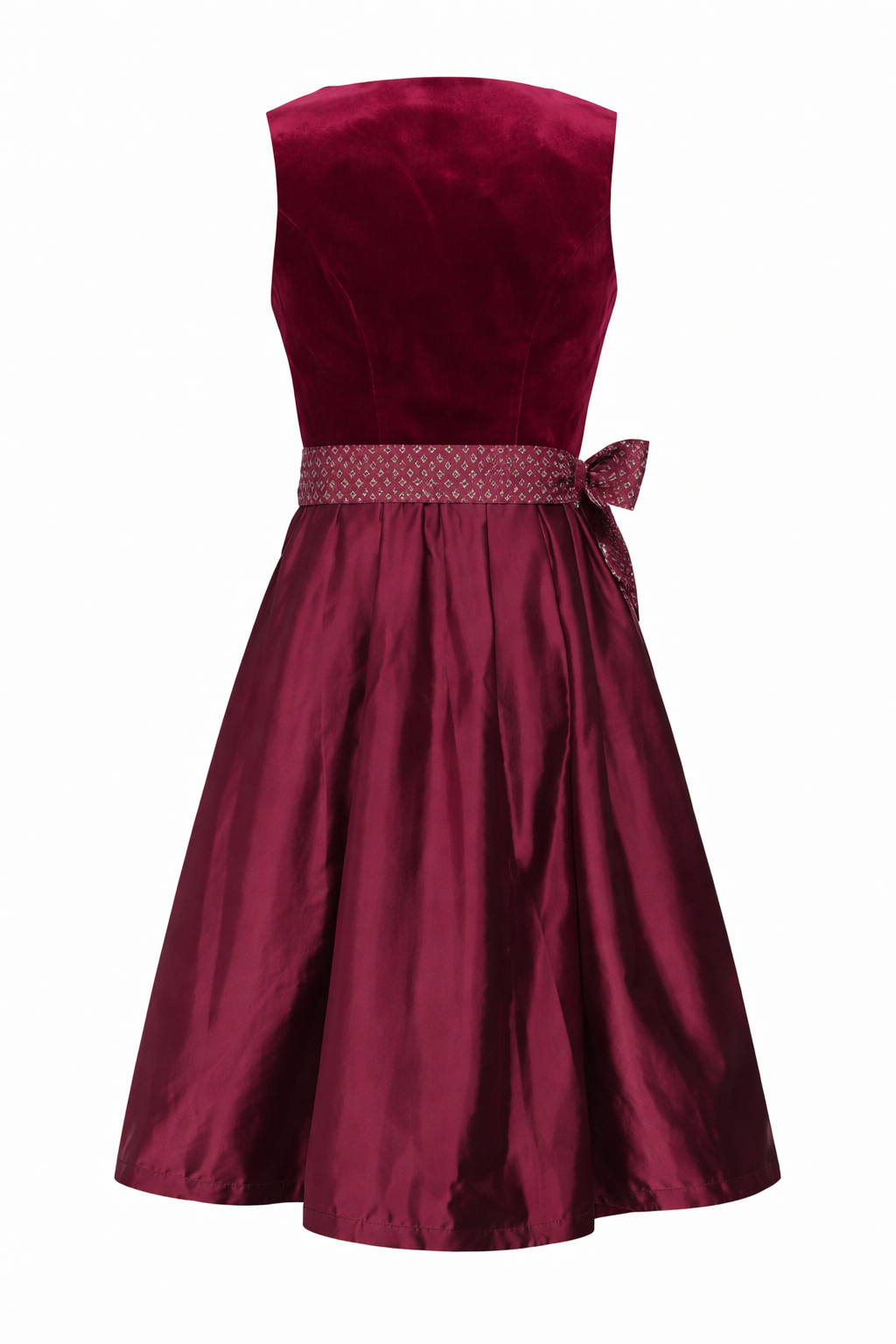 Damen Dirndl Set mit Samtoberteil und Schürze