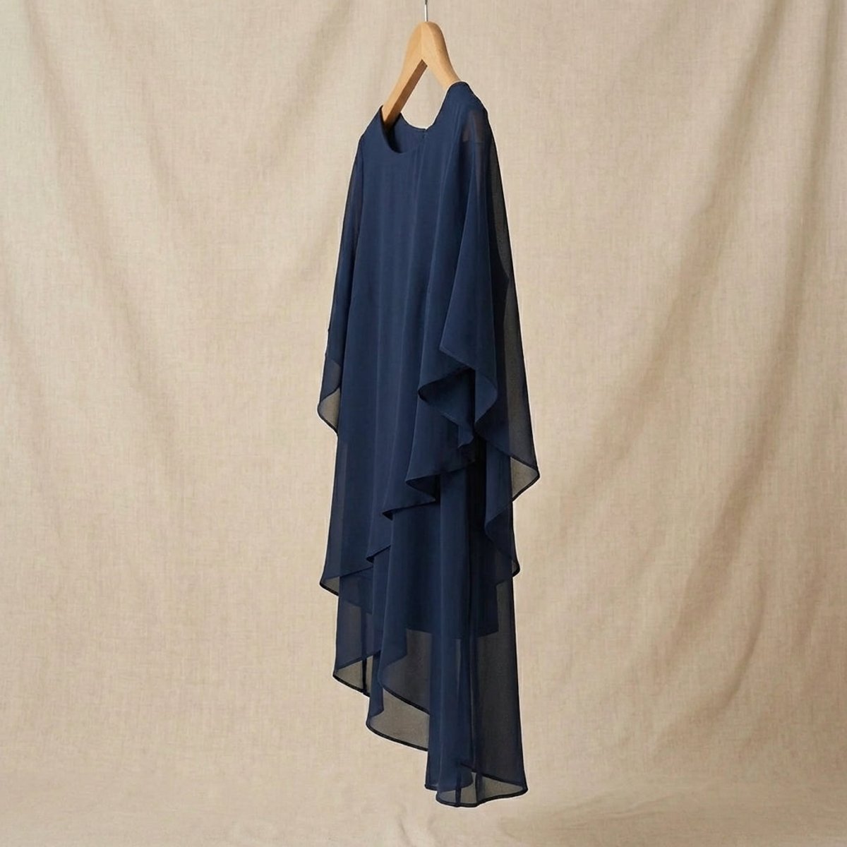 Leonie | Damen Elegantes Chiffon Lagen-Set Oberteil Hose