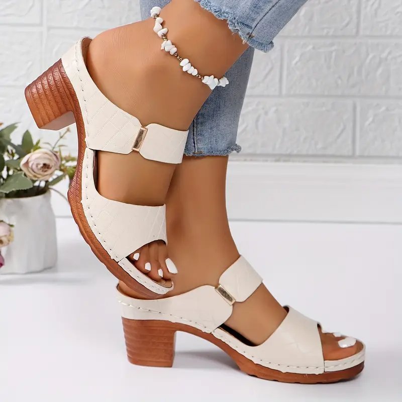 Marlene | Damen Orthopädische Sandalen mit Blockabsatz