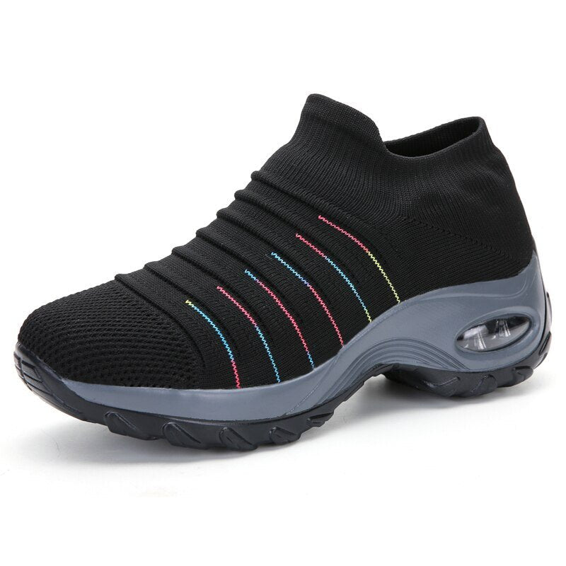 Greta | Damen Orthopädische Slip-On Sneaker Luftpolster