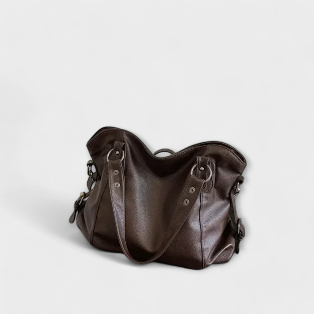Sophie | Damen Schultertasche Leder-Optik Hobo-Stil
