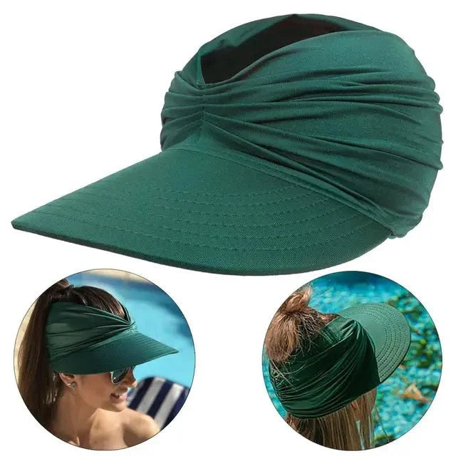 Damen Sonnenhut mit UV Schutz und breitem Schirm