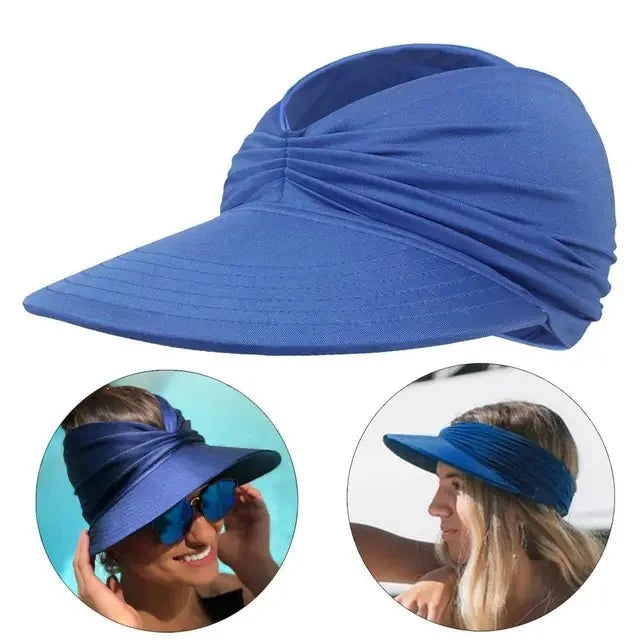 Damen Sonnenhut mit UV Schutz und breitem Schirm