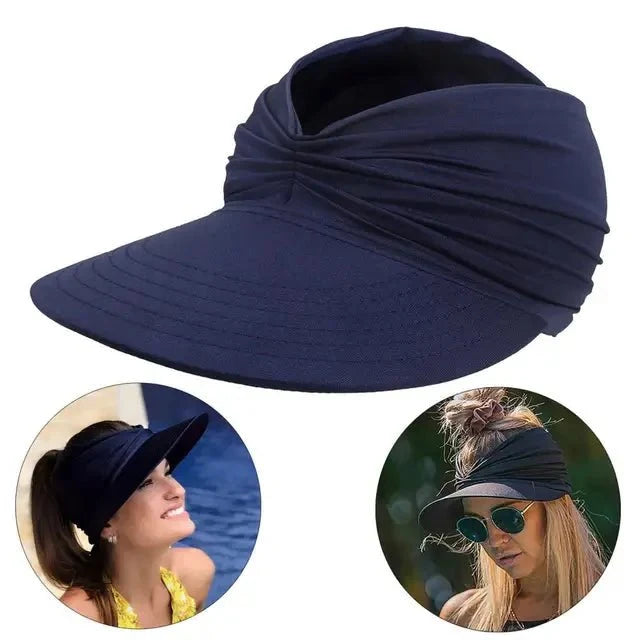 Damen Sonnenhut mit UV Schutz und breitem Schirm