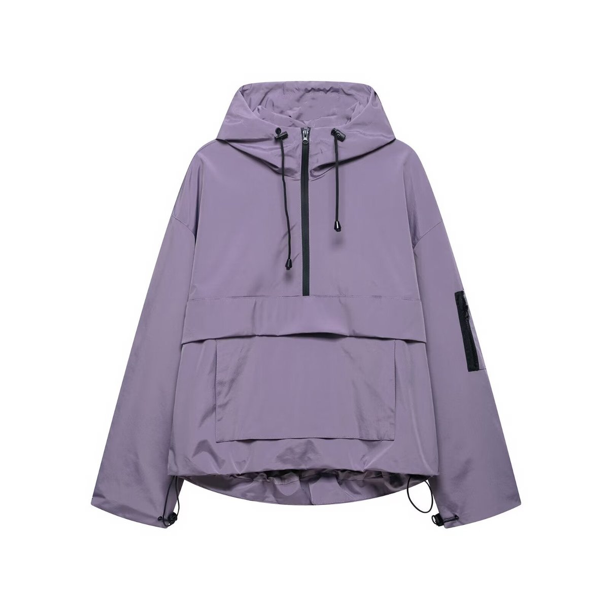 Lena | Damen Stepp-Übergangsjacke mit Kapuze Windabweisend Anorak