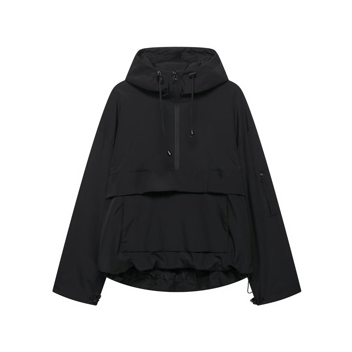 Lena | Damen Stepp-Übergangsjacke mit Kapuze Windabweisend Anorak