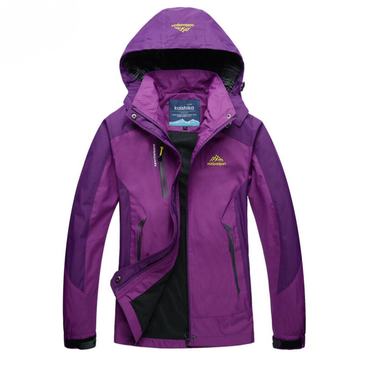 Sophie | Damen Steppjacke wasserdichte Outdoorjacke mit Kapuze