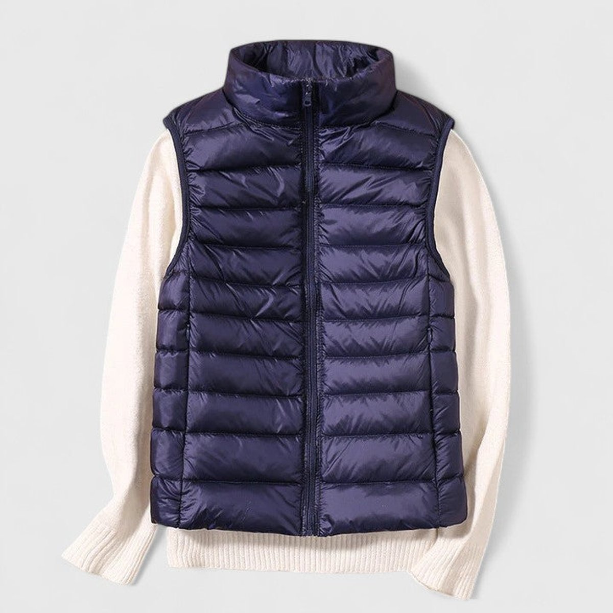 Luisa | Damen Steppweste leichte ärmellose Puffer Vest Women Übergangsjacke