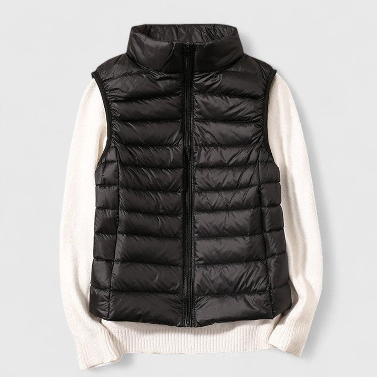 Luisa | Damen Steppweste leichte ärmellose Puffer Vest Women Übergangsjacke