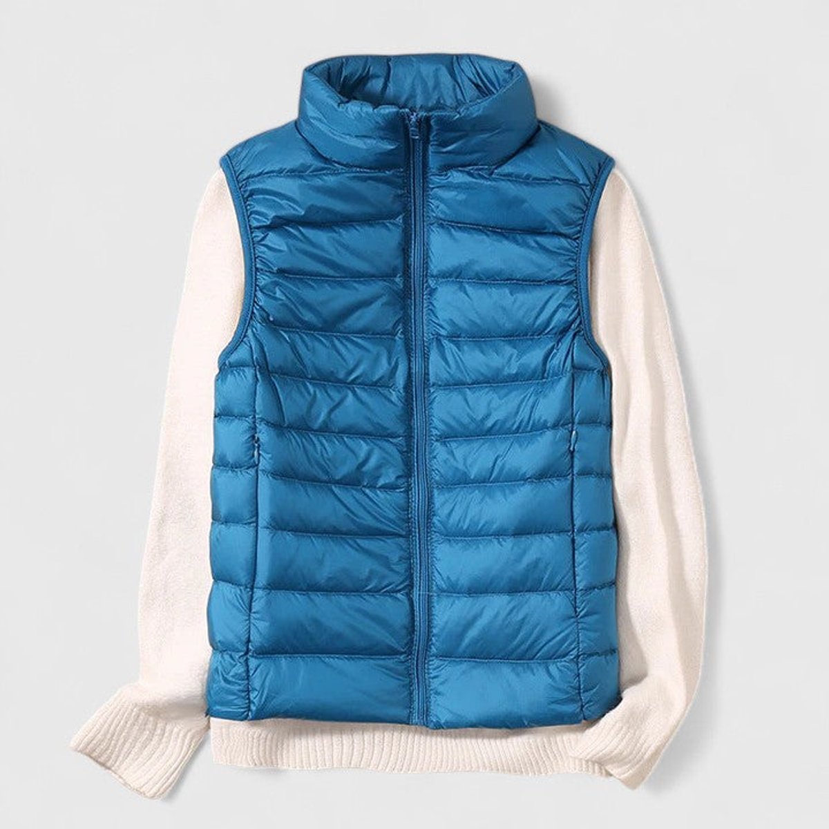 Luisa | Damen Steppweste leichte ärmellose Puffer Vest Women Übergangsjacke