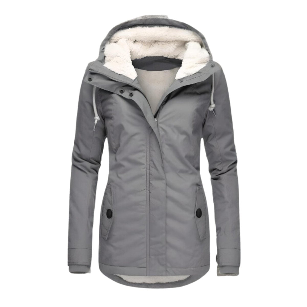 Nora | Damen Winterparka Sherpa-Gefüttert Wasserabweisend Tailliert Women Coat