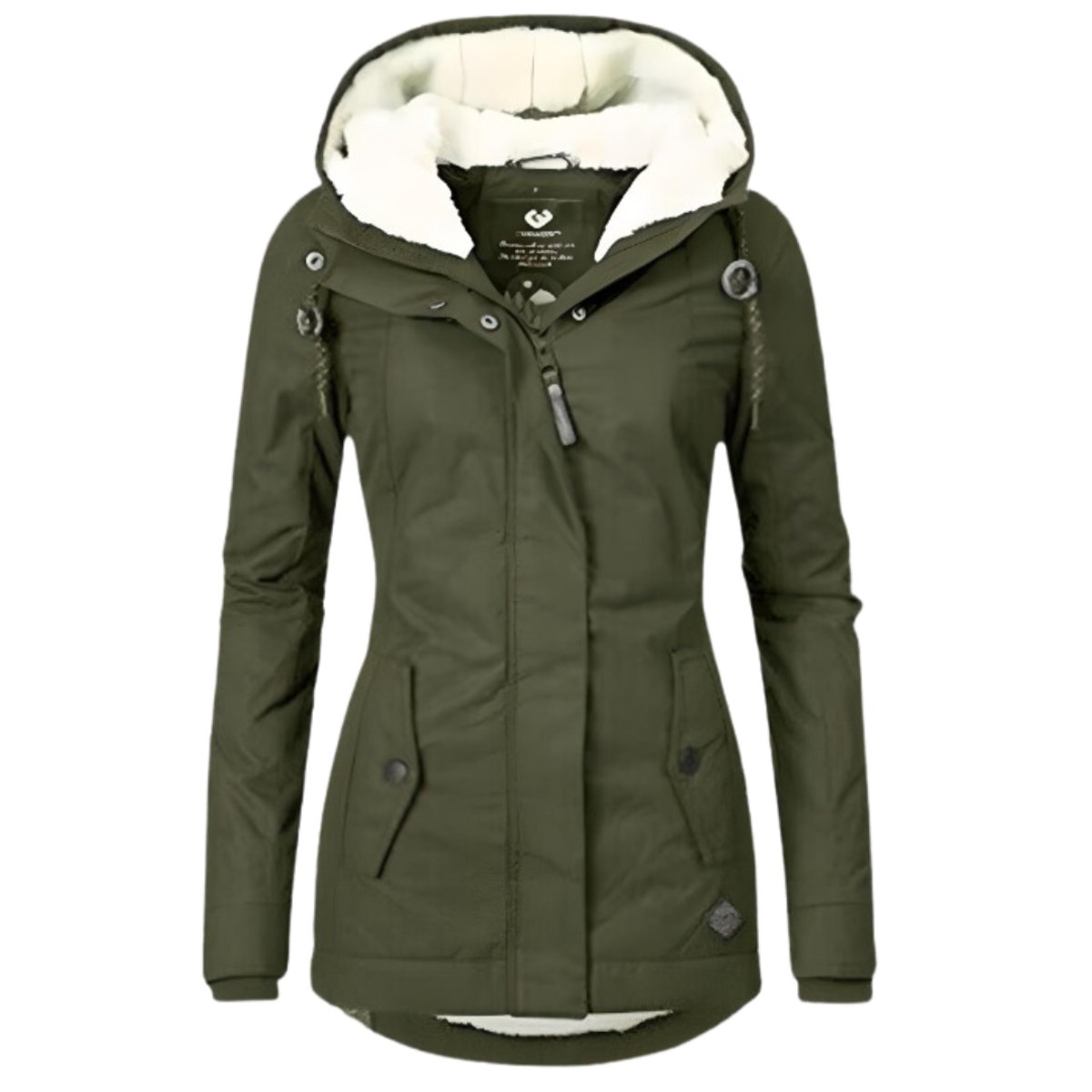Nora | Damen Winterparka Sherpa-Gefüttert Wasserabweisend Tailliert Women Coat