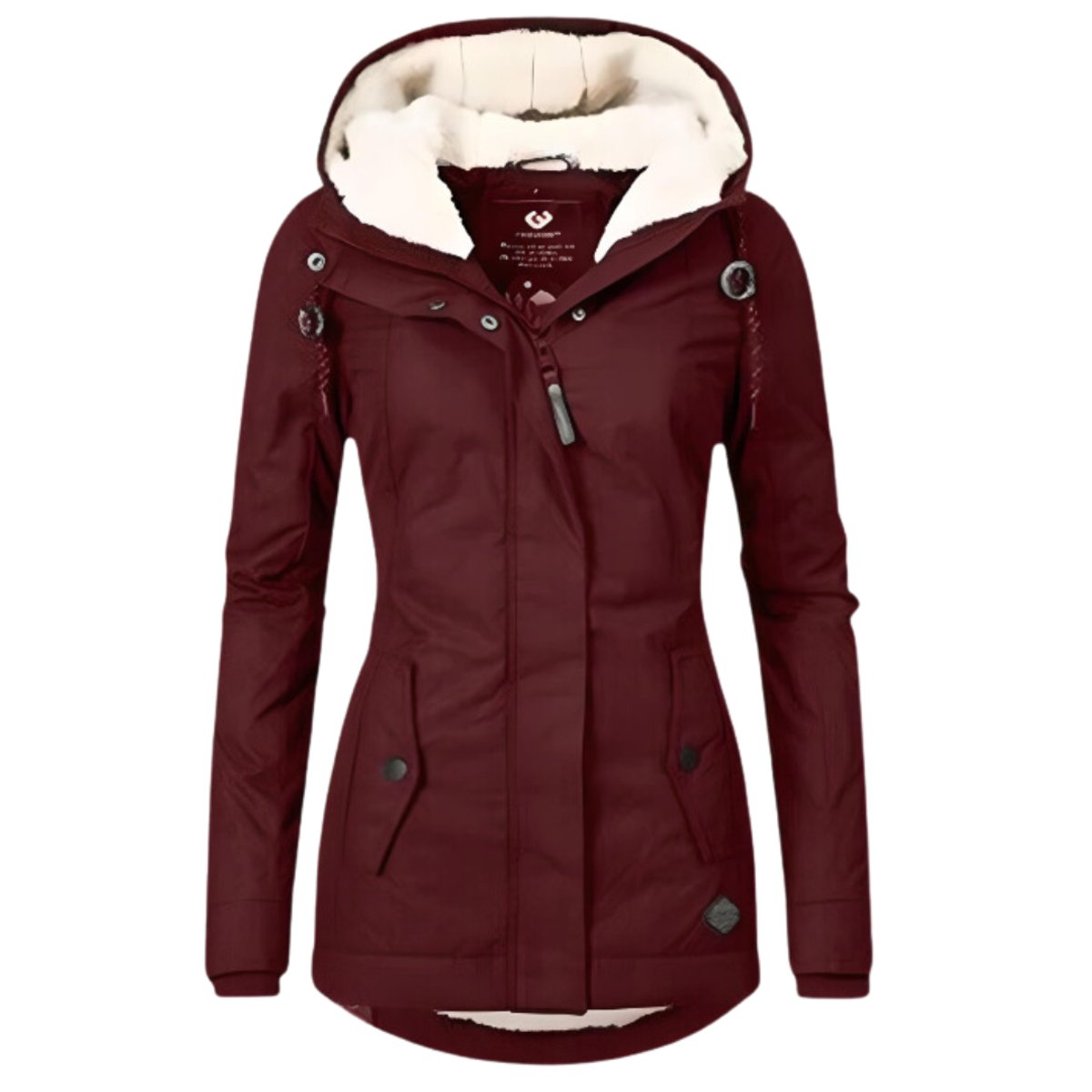 Nora | Damen Winterparka Sherpa-Gefüttert Wasserabweisend Tailliert Women Coat