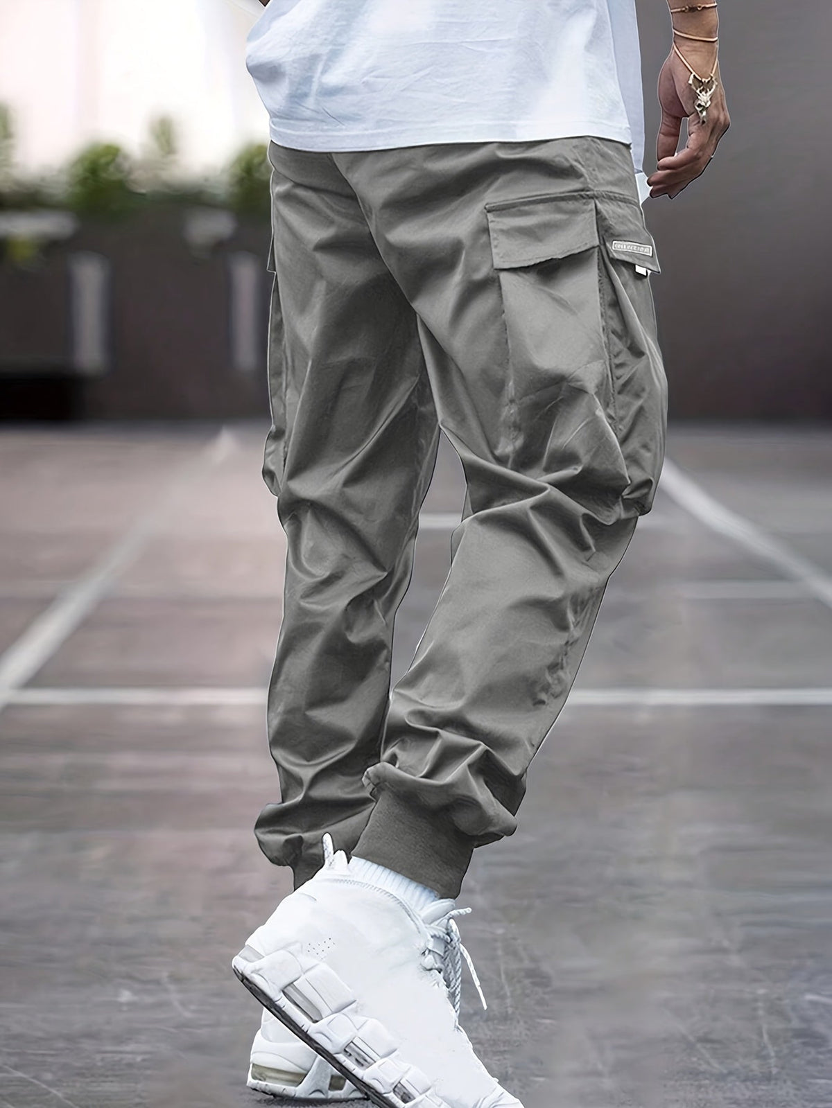Daxton | Herren Cargo Jogger Hose mit Cargotaschen