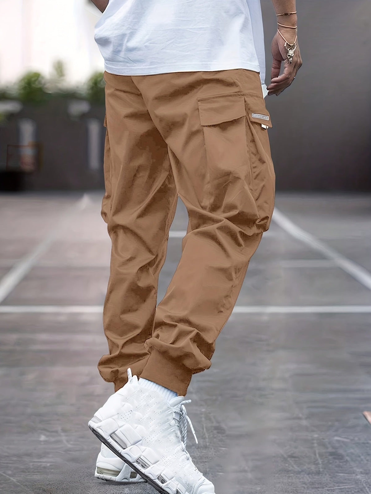 Daxton | Herren Cargo Jogger Hose mit Cargotaschen