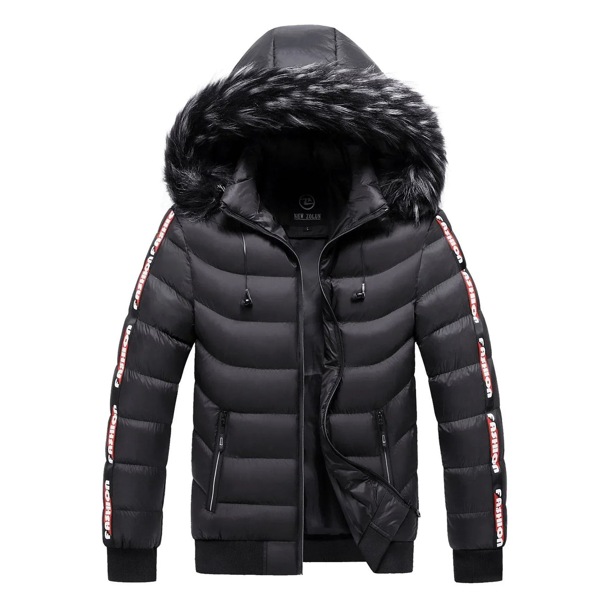Bergjacke mit Pelzkapuze - ROMMEL