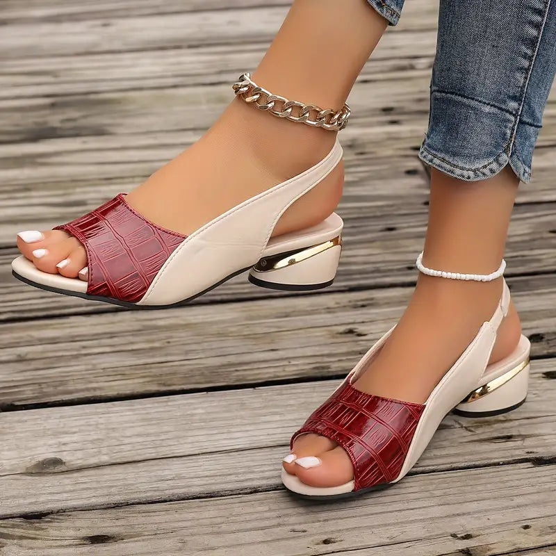 Gloria | Elegante orthopädische Sandale für Damen