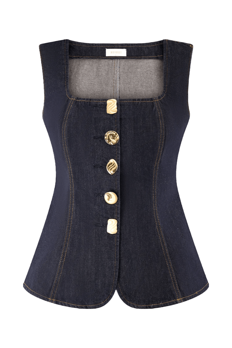 Elegantes Zweiteiler Set Weste Hose