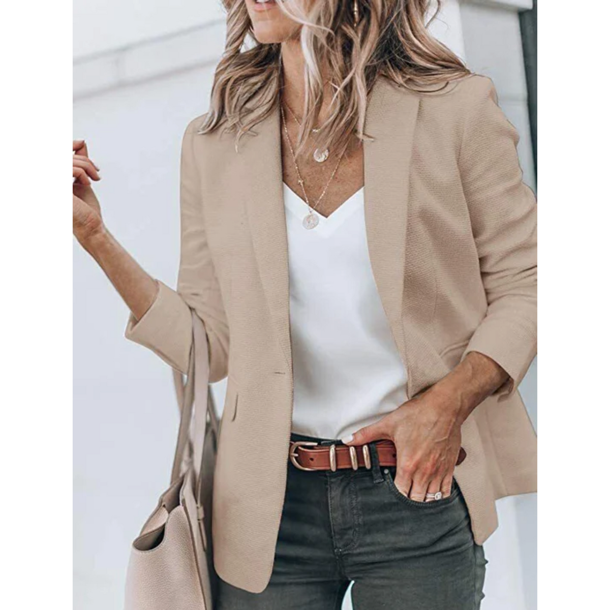 Emilia | Damen Taillierter Langarm Blazer