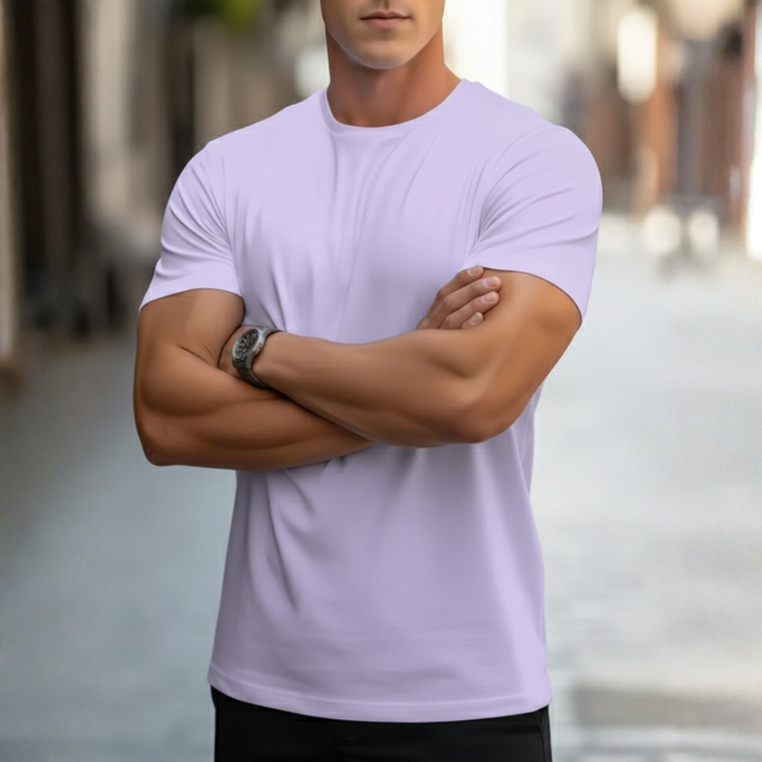 Fabian | Herren Rundhals T-Shirt Slim Fit Kurzarm