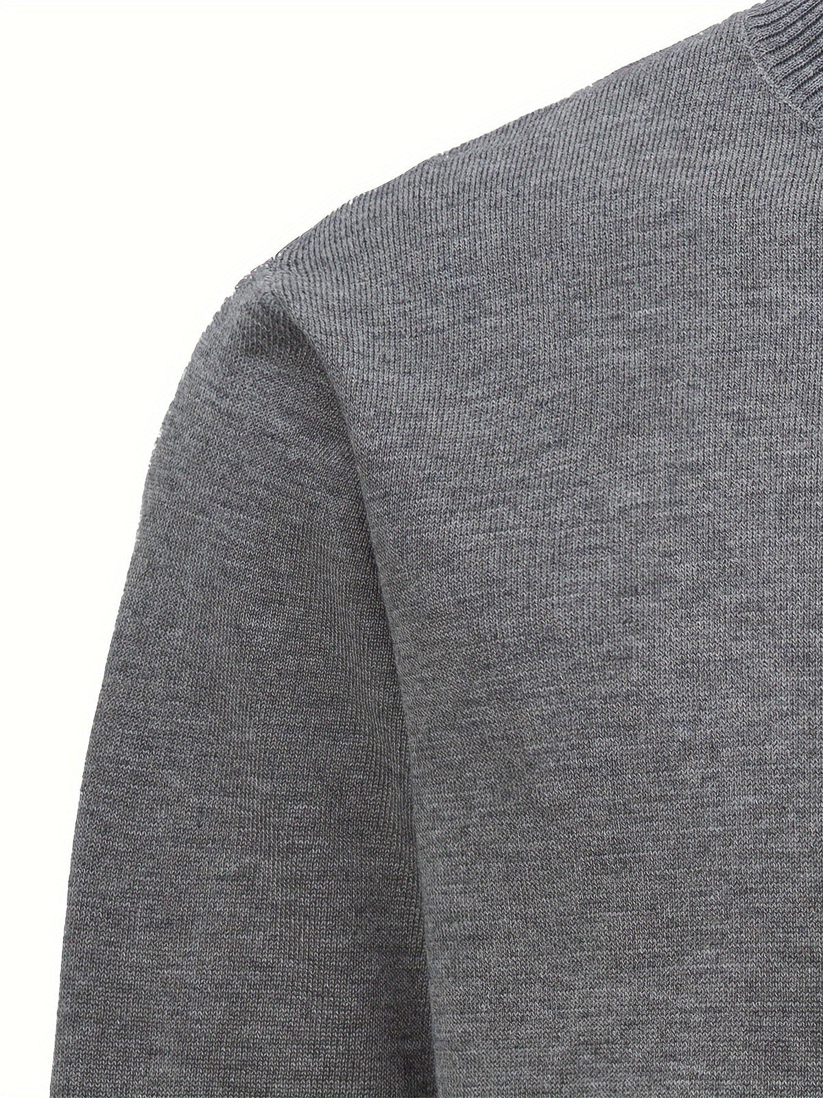 Sumuel – Strickpullover Mit Reißverschluss Und Geripptem Kragen