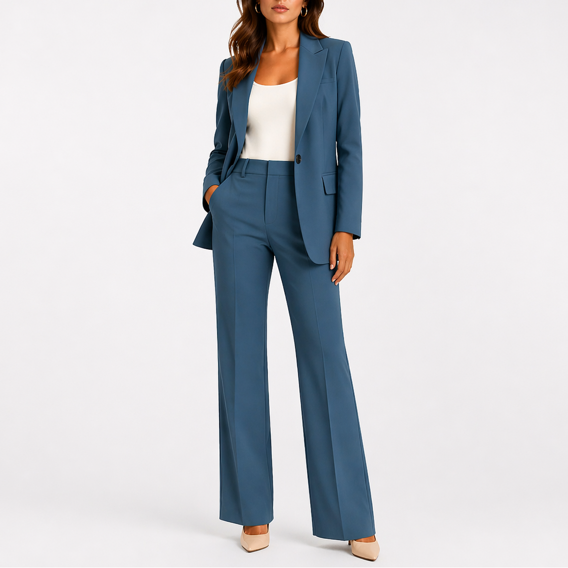 Feliciana | Damen Business Hosenanzug Set Blazer