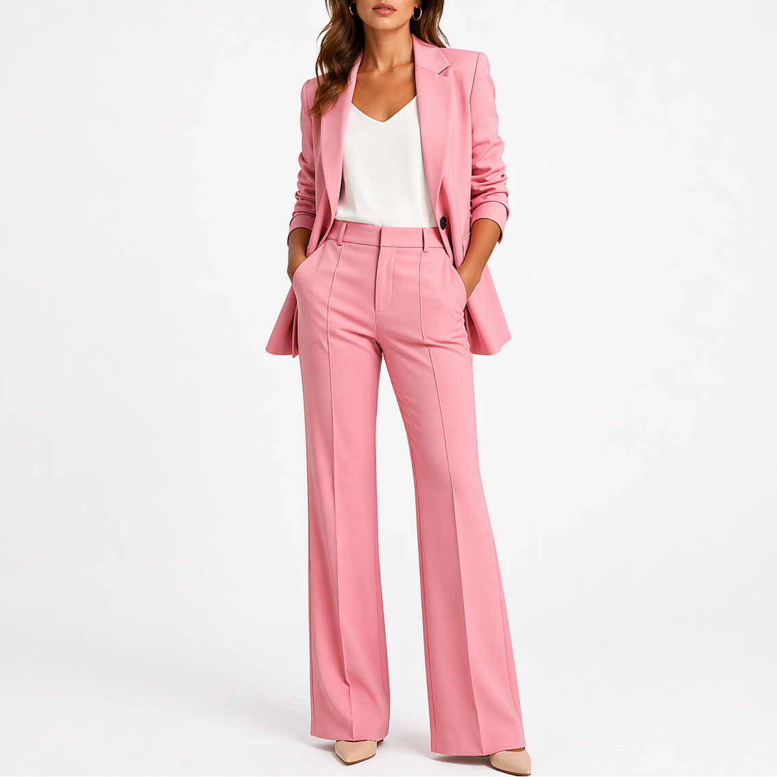 Feliciana | Damen Business Hosenanzug Set Blazer