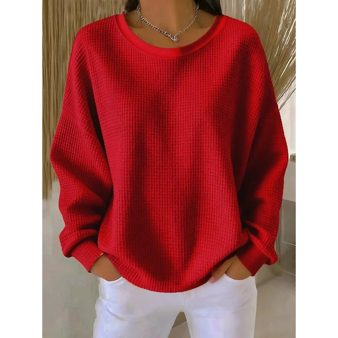 Finja | Damen Oversize Strickpullover