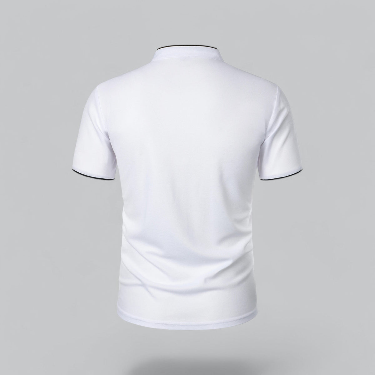 Fionn | Herren Poloshirt mit Stehkragen Kurzarm