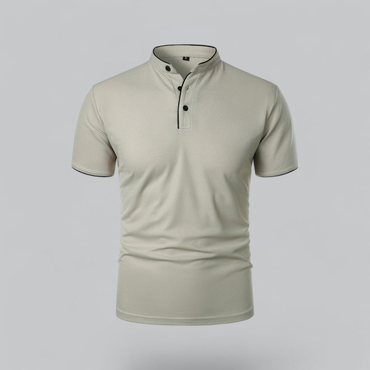 Fionn | Herren Poloshirt mit Stehkragen Kurzarm