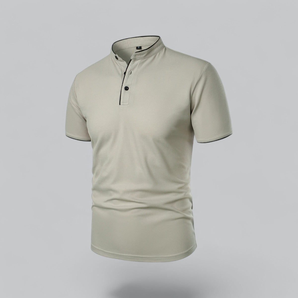 Fionn | Herren Poloshirt mit Stehkragen Kurzarm