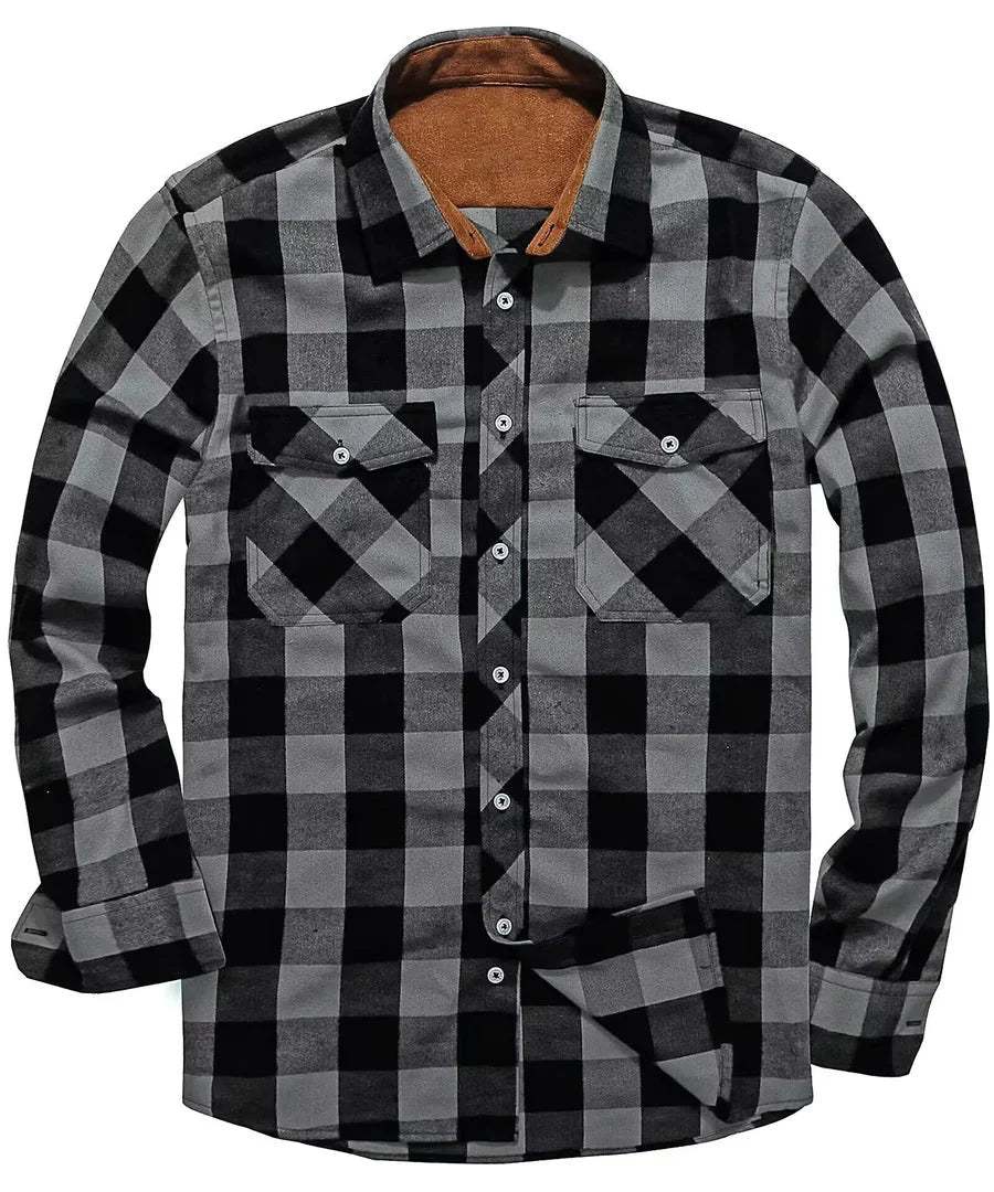 Flanellhemd Herren