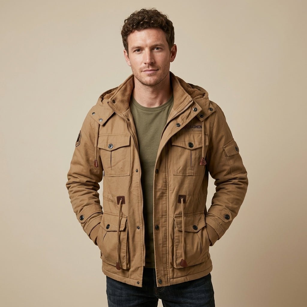 Fleecejacke Herren Mit Kapuze