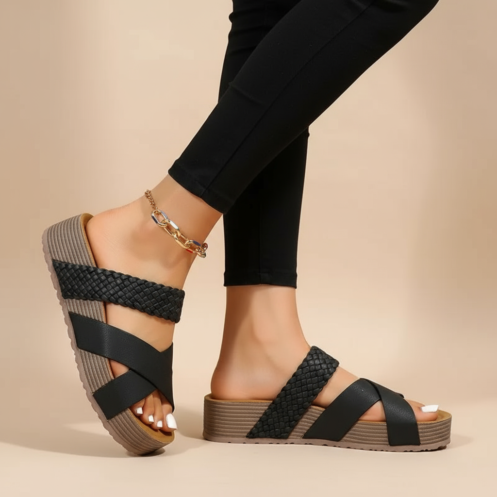 Ava | Bequeme orthopädische Sandale für Damen