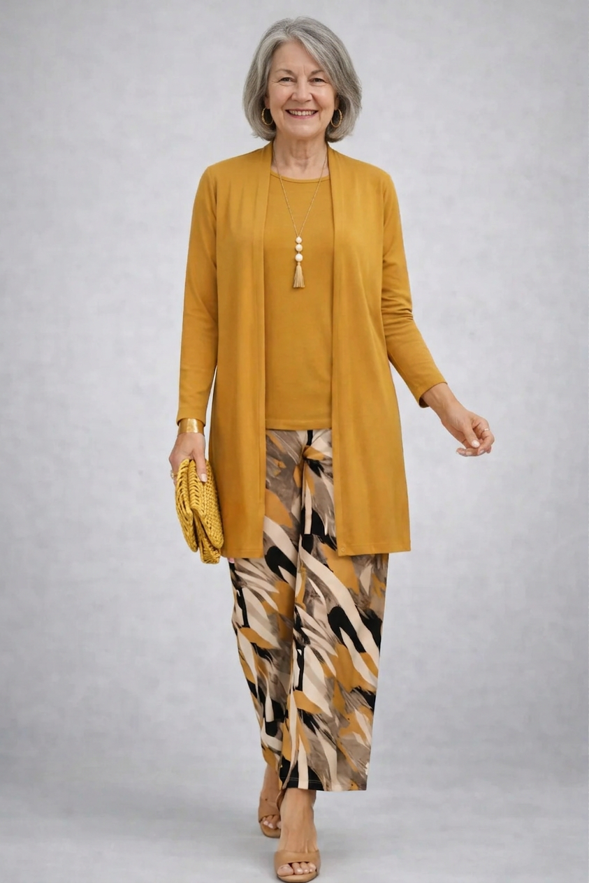 Faelina | Elegantes 3-teiliges Casual-Set