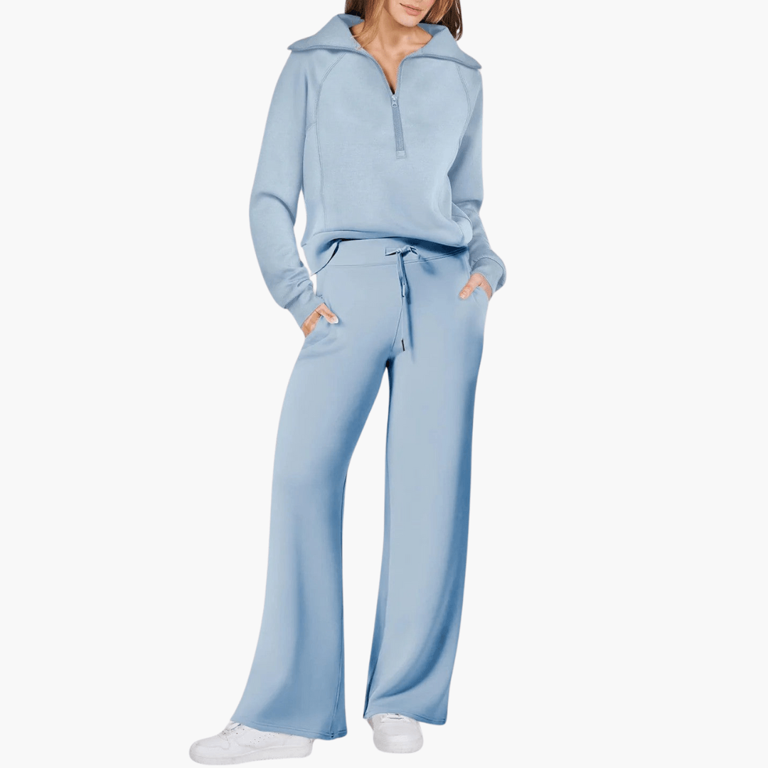 Gwendolyn | Damen Kapuzenpullover Jogginghose Set
