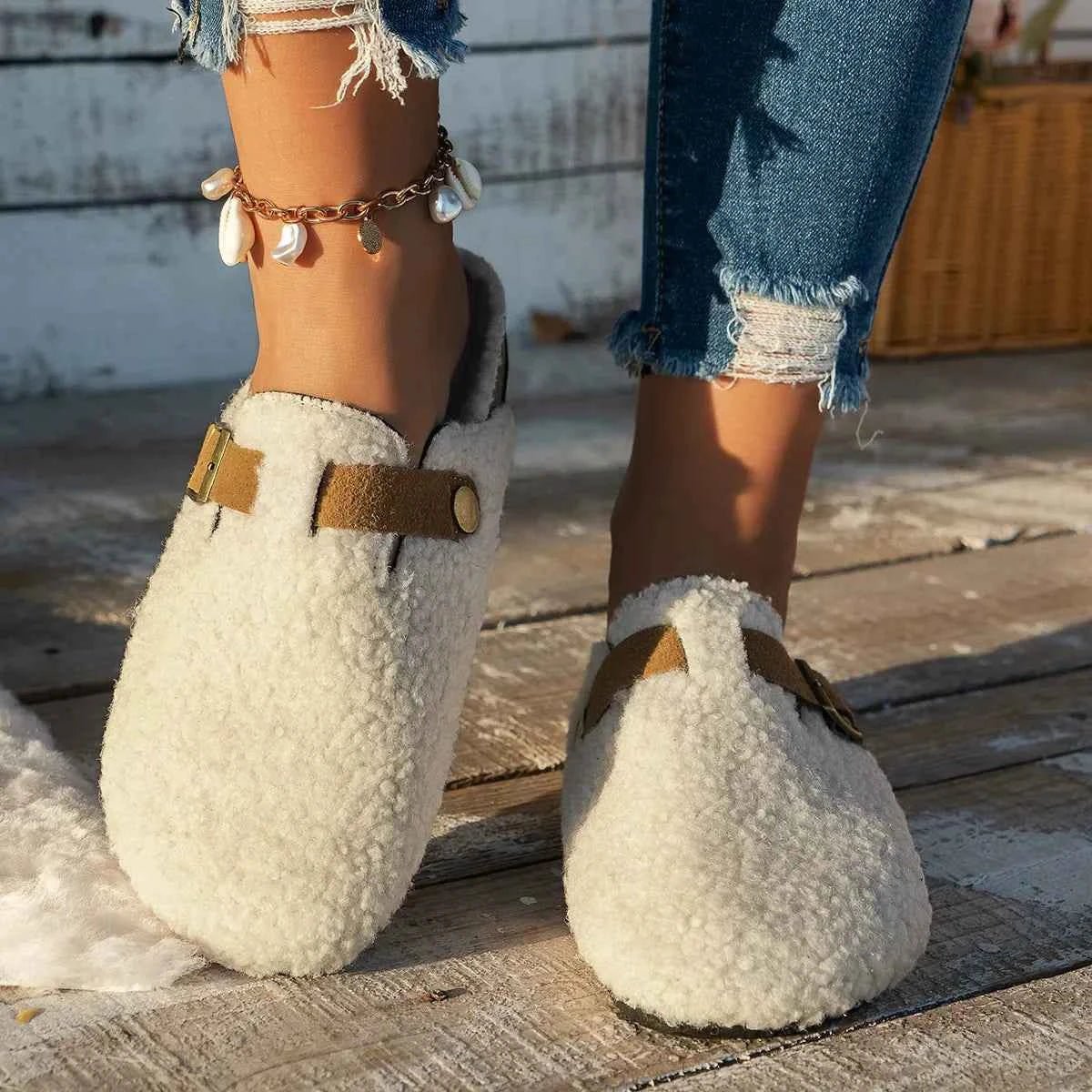 Hausschuhe Damen Winter