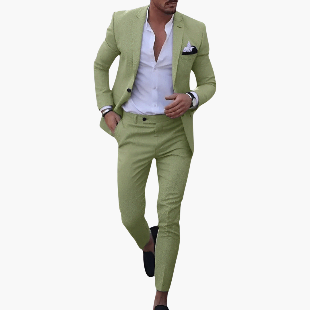 Heinrich | Herren Navy Slim Fit Anzugset