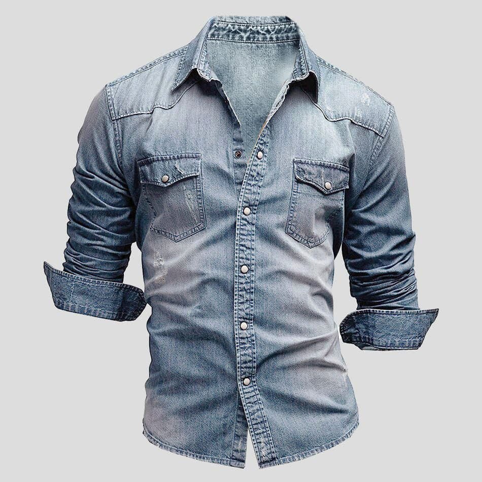 Hemd Herren Langarm Slim Fit