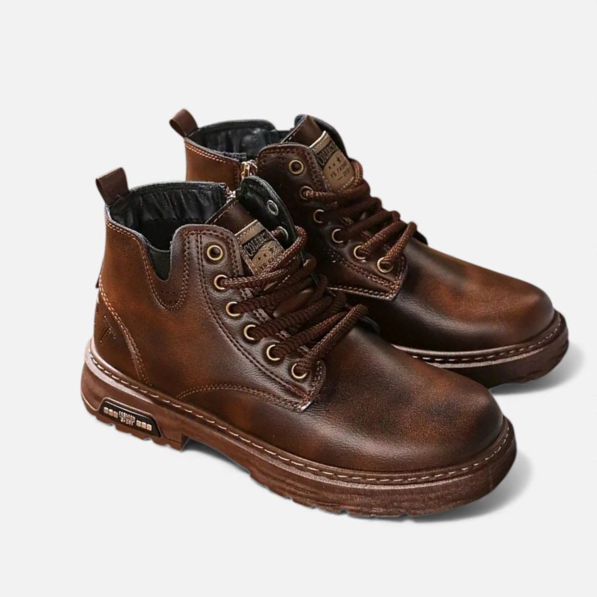 Herren Boots mit Profilsohle Robust